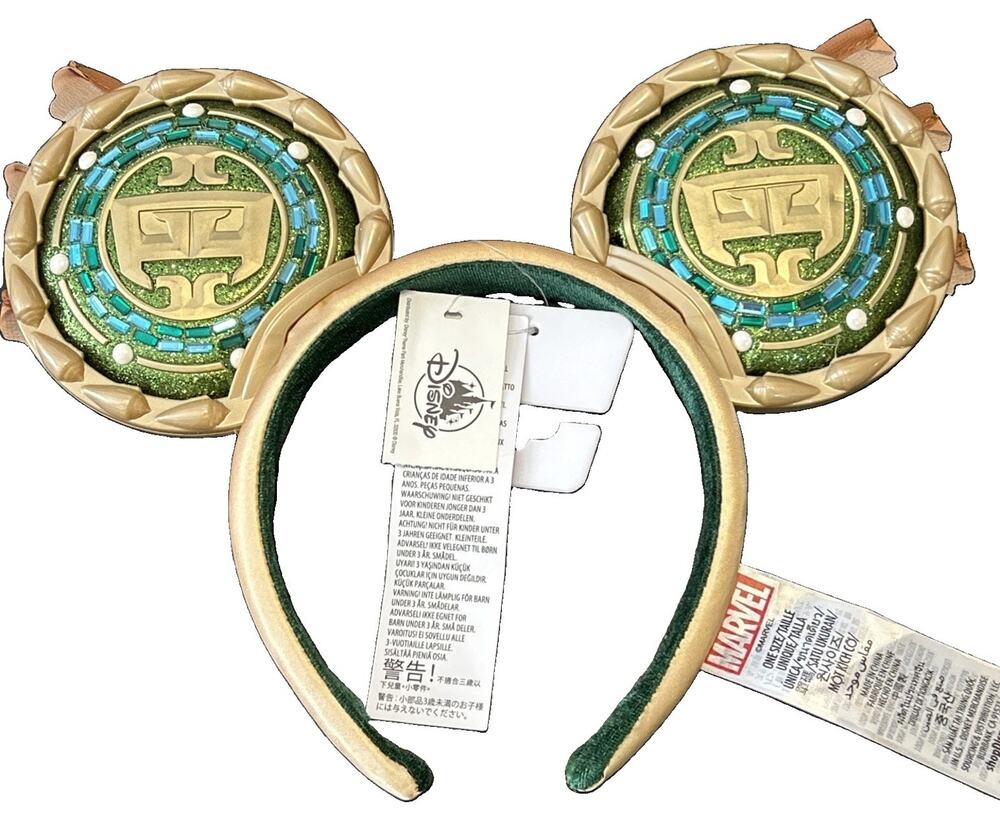 Disney Parks Black Panther Wakanda Forever 2022 Mickey Mouse Ear Headband NEW!